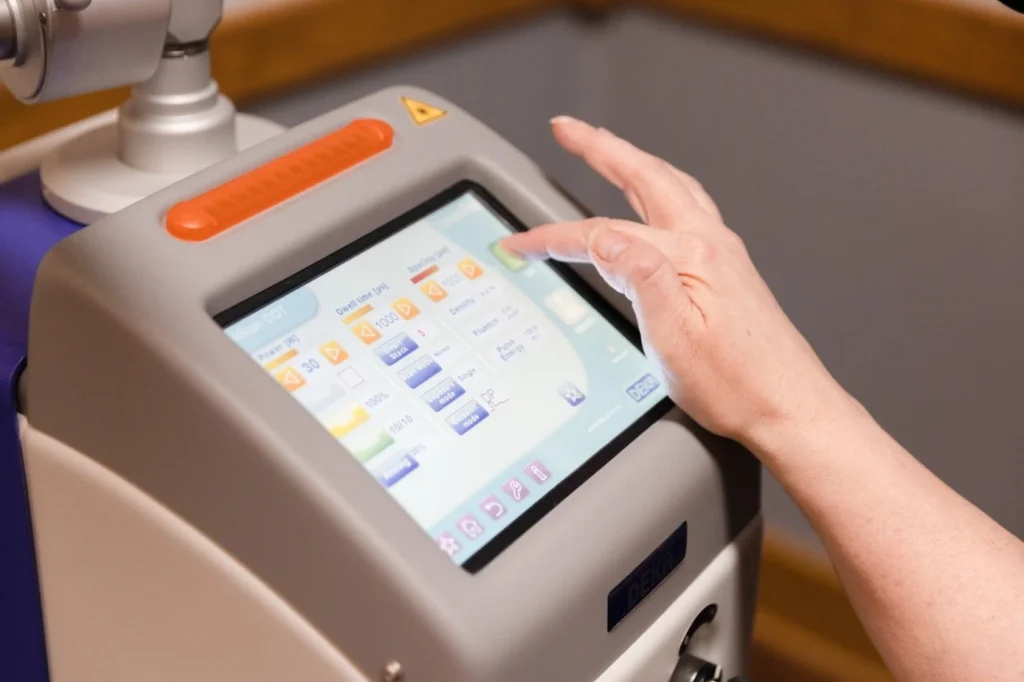 تنظیمات دستگاه مونالیزاتاچ